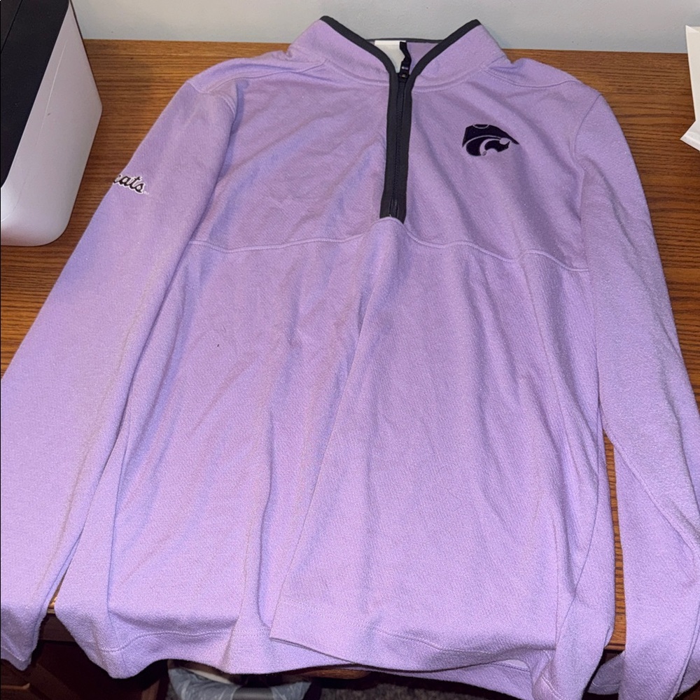 Nike K-State Purple Dri-FIT Pullover